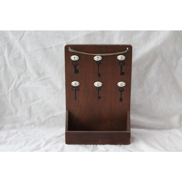 Key Holder Box in Wood and Metal, 2000s For Sale - Image 18 of 18