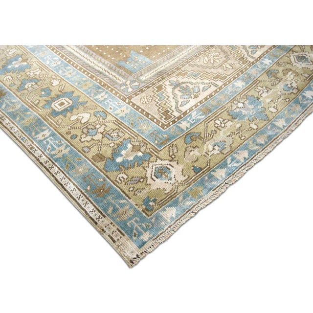 Illustration 1960s Turkish Oushak Rug For Sale - Image 3 of 7