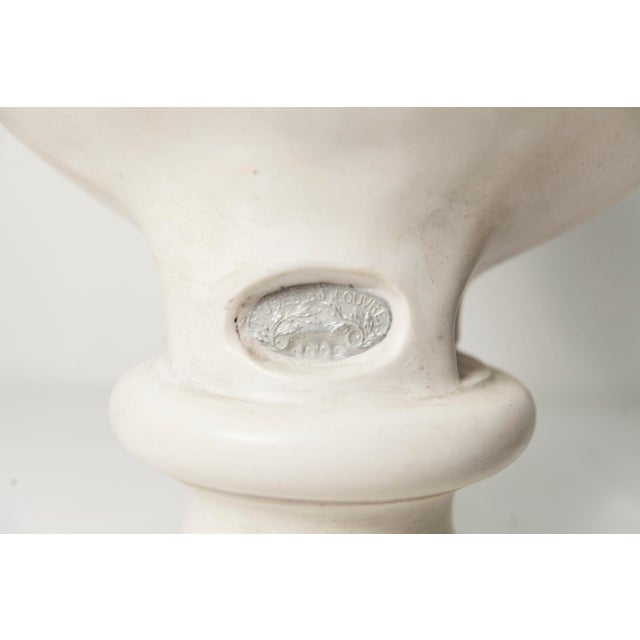 Marble Bust of a Woman from Louvre Museum, 1445 For Sale - Image 10 of 18