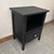Small Black Wooden Bedside Table, in Very Good conditions. Designed 1950 to 1959