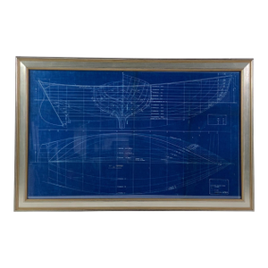 Yacht Blueprint from John Alden, 1931