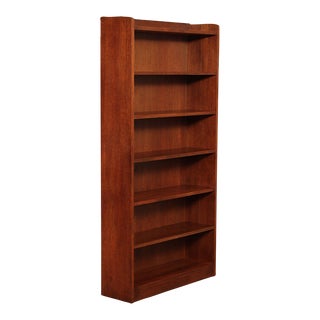 Stickley Mission Collection Oak Tall Bookcase (B) For Sale