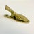 1960s Vintage Boho Chic Americana Brass Hand Paper Clip. For Sale - Image 4 of 8