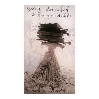 Anselm Kiefer the Woman of Antiquity Exhibition Poster For Sale
