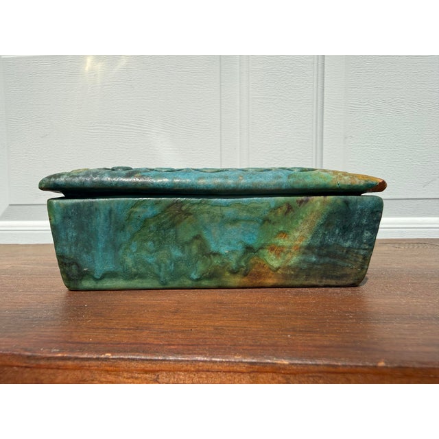 Alvino Bagni for Raymor "Sea Garden" Vintage MCM Pottery lidded box. Part of a Raymor pottery line called Sea Garden...