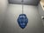 Wrought Iron and Murano Glass Pendant Light, 1980s For Sale - Image 9 of 16