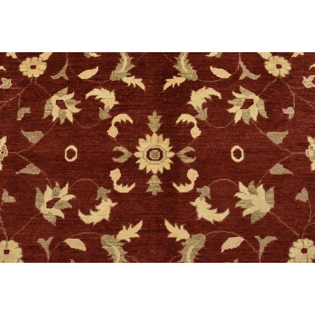 2020s Ziegler Rug 10'1'' X 13'11'' Red Wool Traditional Hand-Knotted Oriental Carpet For Sale - Image 5 of 12