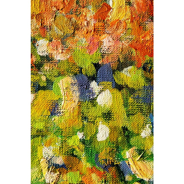 2020s Artist Andrei Sitsko "The Garden" Modern Original Painting For Sale - Image 5 of 13