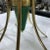 Brass 1960s Stilnovo Mid-Century Modern Brass and Glass Chandelier For Sale - Image 8 of 10