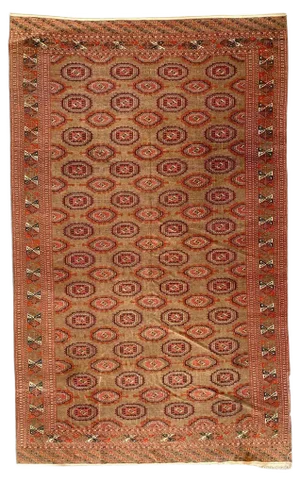 Fine Antique Large Turkmen Rug