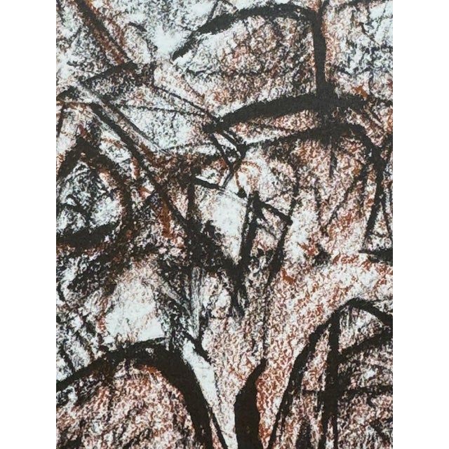 Abstract Joan Mitchell Lithograph 1967 Limited Edition No. 153 W/Frame For Sale - Image 3 of 4