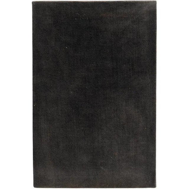 Enrico Della Torre, Black Composition, Charcoal on Canvas, 2017 For Sale - Image 9 of 9