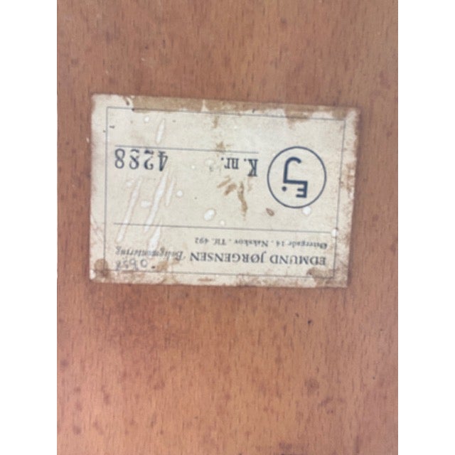 Wood 1960s Edmund Jorgensen Danish Mid-Century Modern Table and Chairs - Juvenile, Set of 3 For Sale - Image 7 of 17