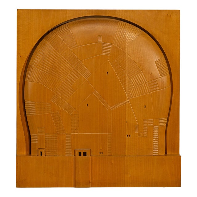 Giuseppe Rivadossi, Bosco-Città, 1976, Wood For Sale