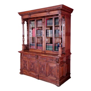 19th Century High Castle Library For Sale