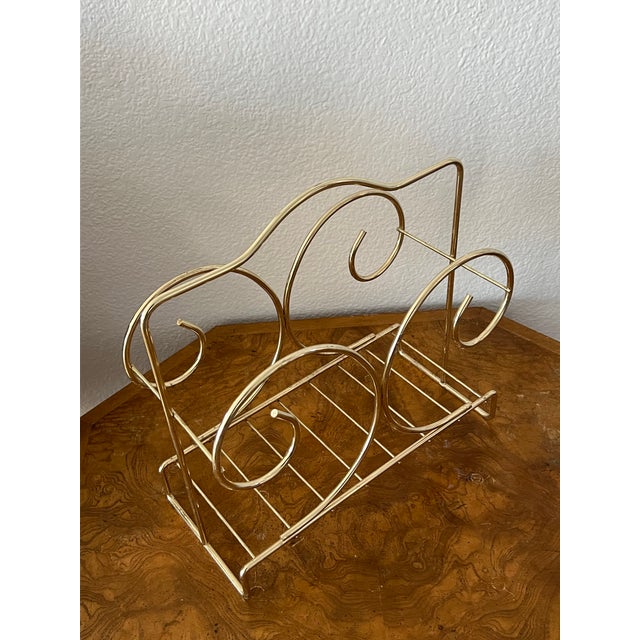 Beautiful vintage brass magazine holder. Great vintage condition, see pictures for details. Please message for...