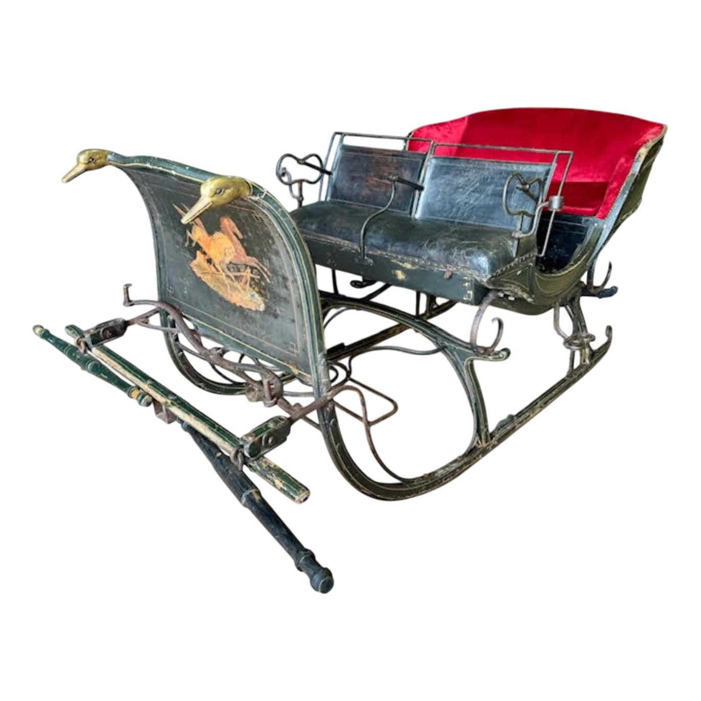Large Austrian Sledge, 1940s | Chairish