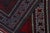 Textile Rug & Kilim’s Baluch Tribal Rug in Red With Burgundy and Blue Geometric Patterns For Sale - Image 7 of 7