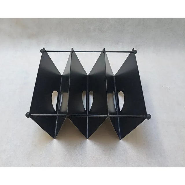 Magazine Rack, Italy, 1980s For Sale - Image 4 of 9