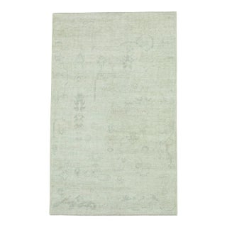 Turkish Oushak Rug 3'9"x 5'11" #20088 For Sale