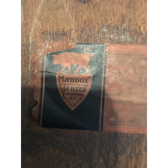 Maddox Table Company of Jamestown New York Mahogany Secretary Desk