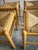 Italian Rush Seat Dining Chairs, Set of 4 For Sale - Image 5 of 6