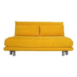 Yellow Fabric Multy Three-Seater Sofa with Manual Sleeper Function from Ligne Roset For Sale