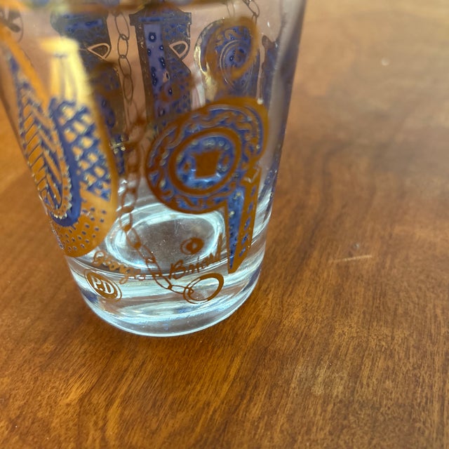 George Briard Wet Your Whistle High Ball Glass