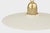 A beautifully modern take on the farmhouse pendant, Leanna features a very slim reflector shade in Soft Cream or Soft...
