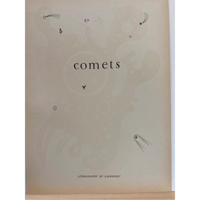 Paper 1938 "Comets" Verve Magazine Original Lithograph by Wassily Kandinsky For Sale - Image 7 of 10