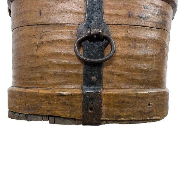 Large Antique Swedish Bentwood Chest, 1890s For Sale - Image 9 of 18