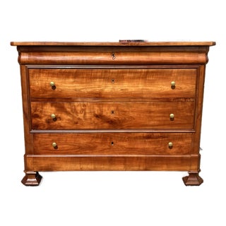 French 19th Century Louis Philippe Chestnut Commode / Chest of Drawers For Sale