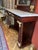 Italian Empire Mahogany and Parcel Gilt Console with Mirror and Carrara Marble Top For Sale - Image 15 of 18