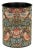 Strawberry Thief - Charcoal Tapestry Waste Bin For Sale