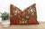 Bathinda Star, Antique Phulkari Lumbar Pillow Cover For Sale In Los Angeles - Image 6 of 6