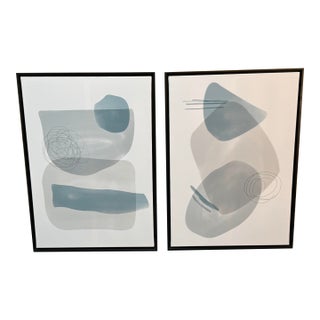 Calligaris Kuadro Geometric Prints, Set of Two For Sale