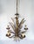 Hollywood Regency Gilt Metal Pendant Light from Hans Kögl, 1970s For Sale - Image 6 of 14