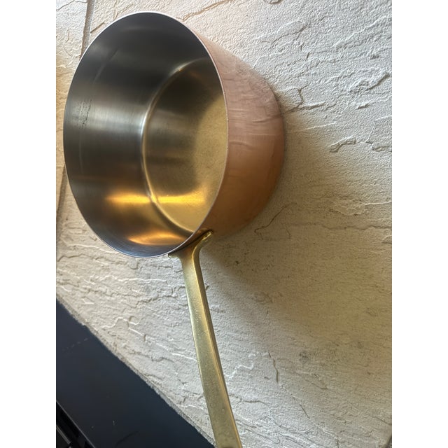 Antique Copper Pans, Lovely Patina - 6 pcs For Sale - Image 9 of 18