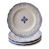 Image of Antico Deruta Salad Plate, Simplified - Set of 4 For Sale