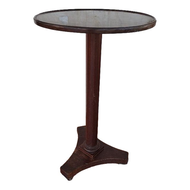 Empire Style Coffee Table in Mahogany For Sale