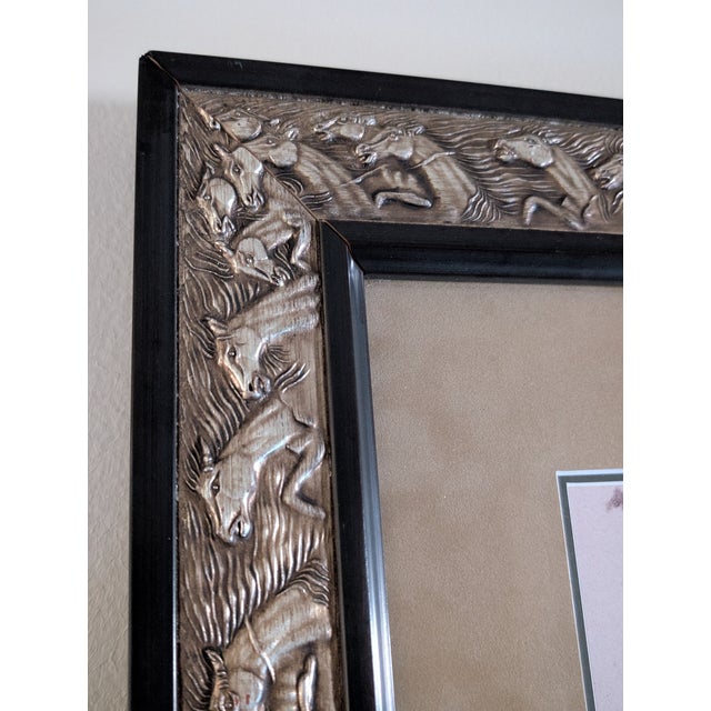 Brown 1990s Limited Edition Signed Print of "Heading Up French Glen" Watercolor After William Matthews For Sale - Image 8 of 9