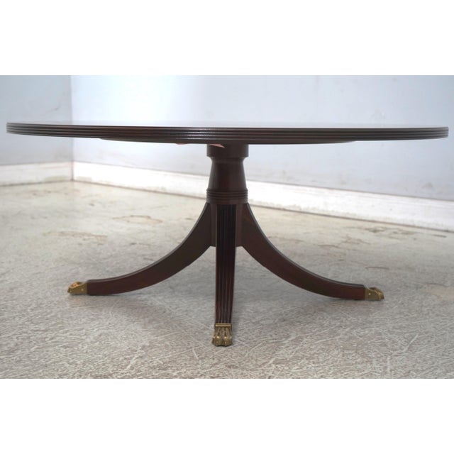 Age: Approx: 30 Years Old Details: Model 5240 Finish no 29 Mahogany Ball & Claw Feet Bracket Feet Brass Capped Paw Feet...