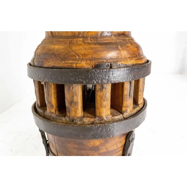 Mid-Century French Country Table Lamp Hub For Sale - Image 9 of 11