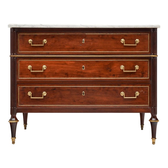 French Antique Louis XVI Period Chest For Sale