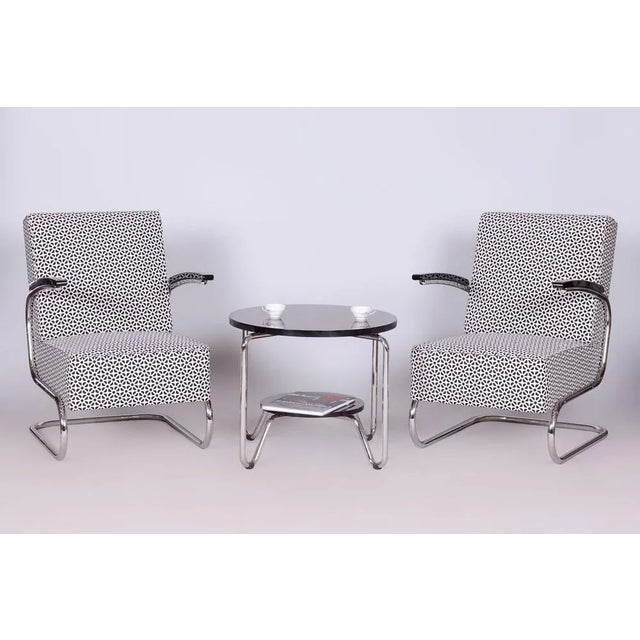 Bauhaus Seating Set from Mücke-Melder, 1930s, Set of 4 For Sale - Image 4 of 5