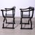 Antique Dante Savonarola Chairs, 1920s, Set of 2 For Sale - Image 10 of 17