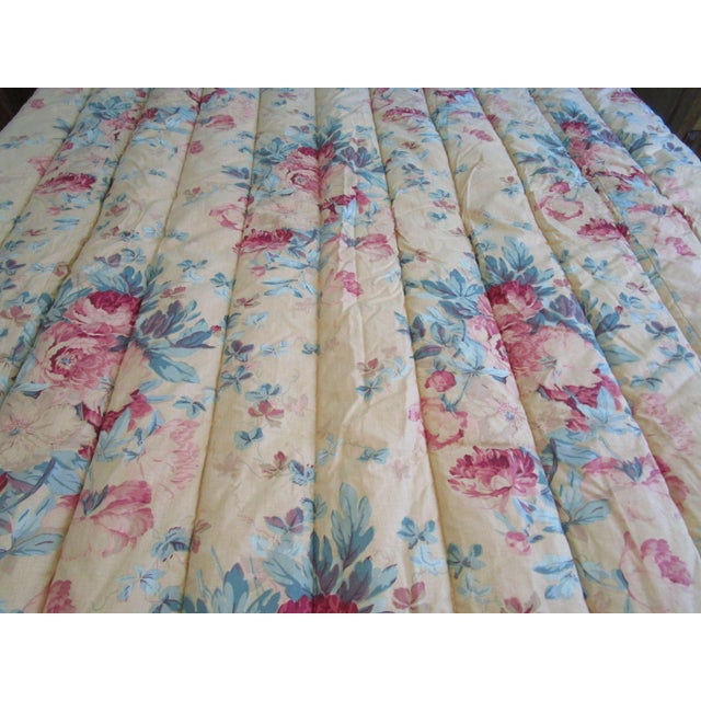 Ralph Lauren Vintage Ralph Lauren Elsa Grasslands Floral Twin Comforter No Holes No Tears For Sale - Image 4 of 12