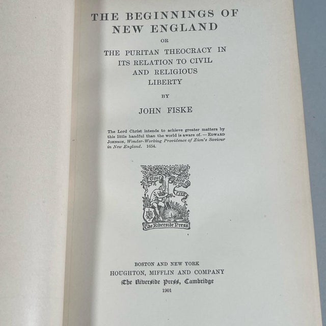 Antique Leather Bindings - American History Books by Harvard Professor John Fiske - 10 Volumes For Sale In New York - Image 6 of 12