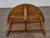 Tramp Art Demi-Lune Console Table with Geometric Marquetry, circa 1900 For Sale - Image 11 of 12