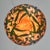Orange French Art Deco Pendant Light by Daum & Majorelle - 1925 Cameo Chandelier France For Sale - Image 8 of 15